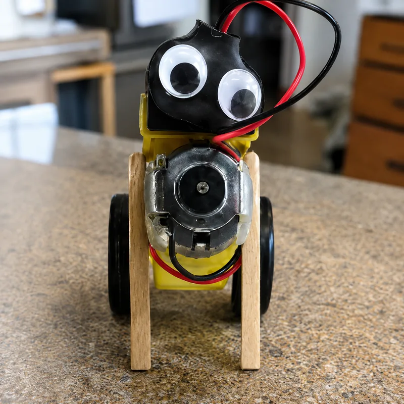 Robot con motor